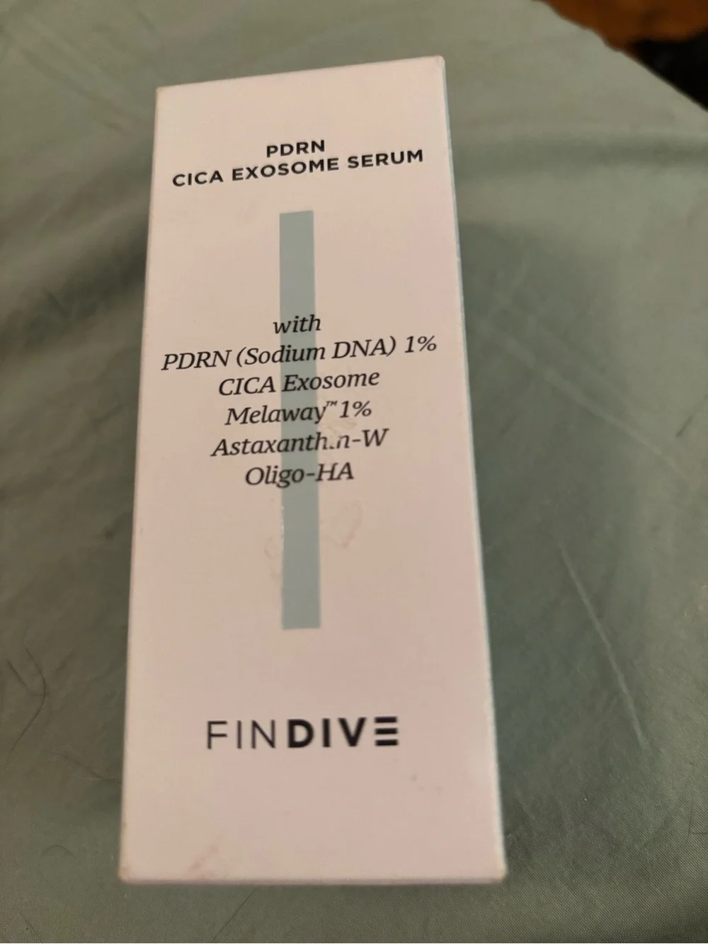 FINDIVE PDRN Cica Exosome Serum - Mint Green Bottle